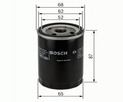 Bosch 0986452060 filtr oleju nissan micra 1.0/1.3 92-,primera, nissan micra ii (k11)