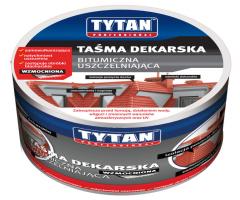 Tytan tas dek 15 6 taśma dekarska tytan wzmacniana 15cm*10mb brązowa