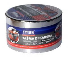 Tytan tas dek 20 1 taśma dekarska tytan wzmacniana 20cm*10mb srebrna