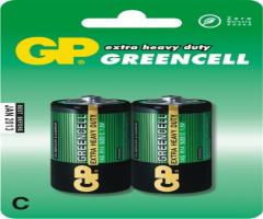 Gp batter gp14g-u2 bateria greencell 1.5v r14 2 sztuki