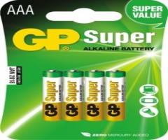 Gp batter gp24a-u6 bateria super alkaline aaa lr3 1.5v 6 sztuk