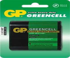 Gp batter gp 312g-u1 bateria płaska greencell 4.5v 3r12