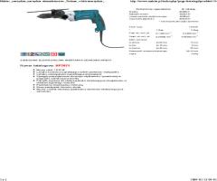 Makita m hp2071 wiertarka udarowa 13mm 1010w 2-biegowa uchwyt samozaciskowy