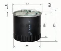 Bosch 1457434437 filtr paliwa mercedes e200cdi-320cdi 04 -, chrysler 300 c (lx)