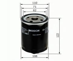 Bosch 0451203223 filtr oleju audi vw, audi 100 (44, 44q, c3), volvo 850 (ls)