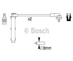 Bosch 0986356833 przew. wys. nap. komplet  ford, ford escort v (gal)