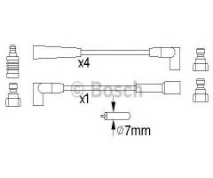 Bosch 0986356886 przew. wys. nap. komplet  opel, opel corsa a tr (91_, 92_, 96_, 97_)