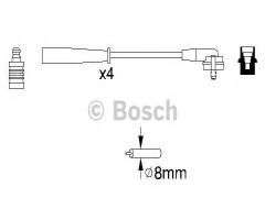 Bosch 0986356887 przew. wys. nap. komplet  ford, ford fiesta iii (gfj)