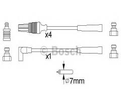 Bosch 0986356889 przew. wys. nap. komplet citroen, citroËn ax (za-_), peugeot 205 ii (20a/c)