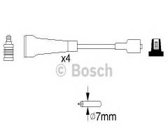 Bosch 0986356967 przew. wys. nap. komplet , renault laguna i (b56_, 556_)