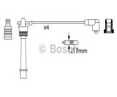 Bosch 0986357258 przewody wysokiego napięcia komplet  fiat lancia, fiat punto (176), lancia y (840a)