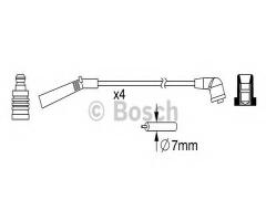 Bosch 0986357093 przewody wysokiego napięcia komplet  mitsubishi, mitsubishi colt ii (c1_a)