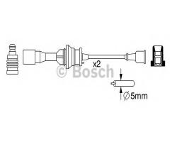 Bosch 0986357266 przewody wysokiego napięcia komplet  mazda, mazda 323 s vi (bj)