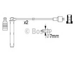 Bosch 0986357154 przewody wysokiego napięcia komplet  land rover, mg mgf (rd), rover 200 (rf)