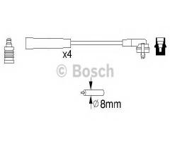 Bosch 0986356700 przew. wys. nap. komplet  ford, ford fiesta iii (gfj)