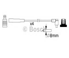 Bosch 0986357221 przew. wys. nap. komplet  ford, ford fiesta iv (ja_, jb_)