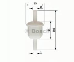 Bosch 0450904060 filtr paliwa mercedes diesel(prosty), mercedes-benz 190 (w201)