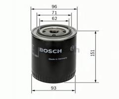 Bosch 0451203012 filtr oleju audi vw, audi 80 (81, 85, b2), seat terra nadwozie pełne (024a)