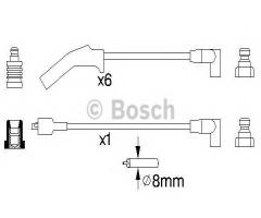 Bosch 0986356783 przew. wys. nap. komplet  ford, ford scorpio i (gae, gge)