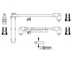 Bosch 0986356802 przew. wys. nap. komplet  ford, ford sierra hatchback (gbc, gbg)