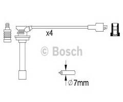 Bosch 0986356810 przew. wys. nap. komplet  suzuki, suzuki vitara (et, ta)