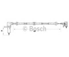 Bosch 0265006755 czujnik abs nissan, nissan terrano ii (r20)