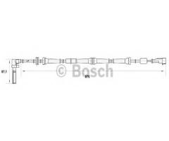 Bosch 0265007017 czujnik abs alfa romeo 156, alfa romeo 156 (932)