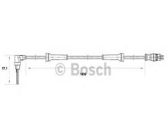 Bosch 0265007044 czujnik abs fiat, fiat seicento (187)