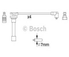 Bosch 0986356821 przew. wys. nap. komplet  nissan, nissan sunny iii traveller (y10)