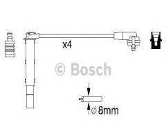 Bosch 0986356849 przew. wys. nap. komplet  ford, ford escort iv (gaf, awf, abft)