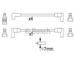 Bosch 0986356852 przew. wys. nap. komplet  renault volvo, volvo 480 e