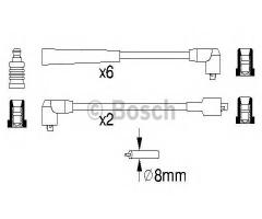 Bosch 0986356858 przew. wys. nap. komplet  ford, ford taunus `80 (gbs, gbns)