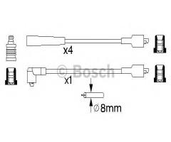 Bosch 0986356868 przew. wys. nap. komplet  ford isuzu, ford escort ii (ath)