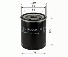 Bosch 0451203201 filtr oleju iveco, alfa romeo ar 6 nadwozie pełne (280)