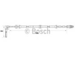 Bosch 0265007086 czujnik abs alfa romeo, alfa romeo 147 (937)