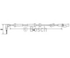 Bosch 0265007401 czujnik abs fiat, fiat stilo (192)