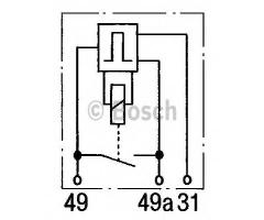 Bosch 0335323003 przekaźnik wycieraczek