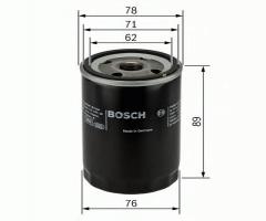 Bosch 0451103050 filtr oleju toyota corolla 1.6gti -89, bmw 02 (e10)