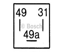 Bosch 0335200038 przekaźnik kierunkowskazów vw skoda ford, audi 50 (86), bmw 3 (e21)