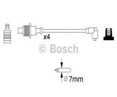 Bosch 0986356767 przew. wys. nap. komplet  citroen peugeot, citroËn bx (xb-_)