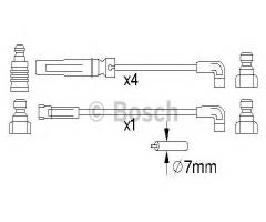 Bosch 0986356975 przew. wys. nap. komplet  daewoo, daewoo espero (klej)