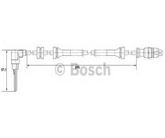 Bosch 0265007510 czujnik abs fiat, fiat punto (188)