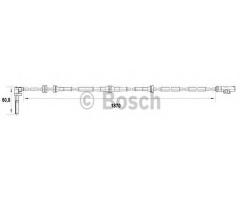 Bosch 0265007542 czujnik abs fiat, alfa romeo 147 (937)