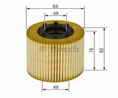 Bosch 1457429256 filtr oleju fiat panda 1.3jtd, alfa romeo mito (955), fiat 500 (312), ford ka (ru8)