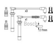 Bosch 0986357239 przew. wys. nap. komplet  nissan, nissan sunny iii traveller (y10)