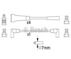 Bosch 0986356744 przew. wys. nap. komplet  renault volvo, renault 9 (l42_), volvo 340-360 (343, 345)