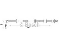 Bosch 0265007073 czujnik abs alfa fiat lancia, alfa romeo gtv (916c_), fiat marea (185)