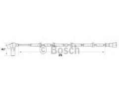 Bosch 0265006711 czujnik abs renault, renault kangoo express (fc0/1_)