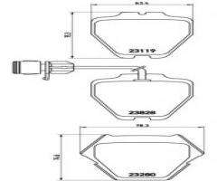 Brembo p85054 klocki hamulcowe audi a8 2,5-6,0 98 -, audi a8 (4d2, 4d8)