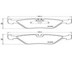 Brembo p06022 klocki hamulcowe bmw 5 e39 95-96, bmw 5 (e39)